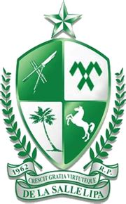 De La Salle Lipa, Lipa City .